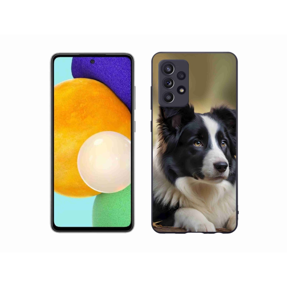 Gélový kryt mmCase na Samsung Galaxy A52/52 5G - border kólia 2