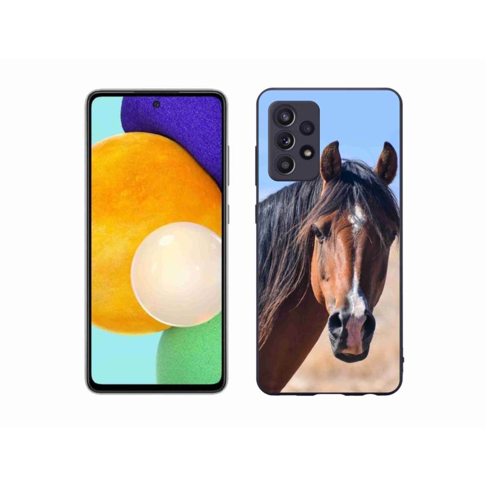 Gélový kryt mmCase na Samsung Galaxy A52/52 5G - pokojný kôň