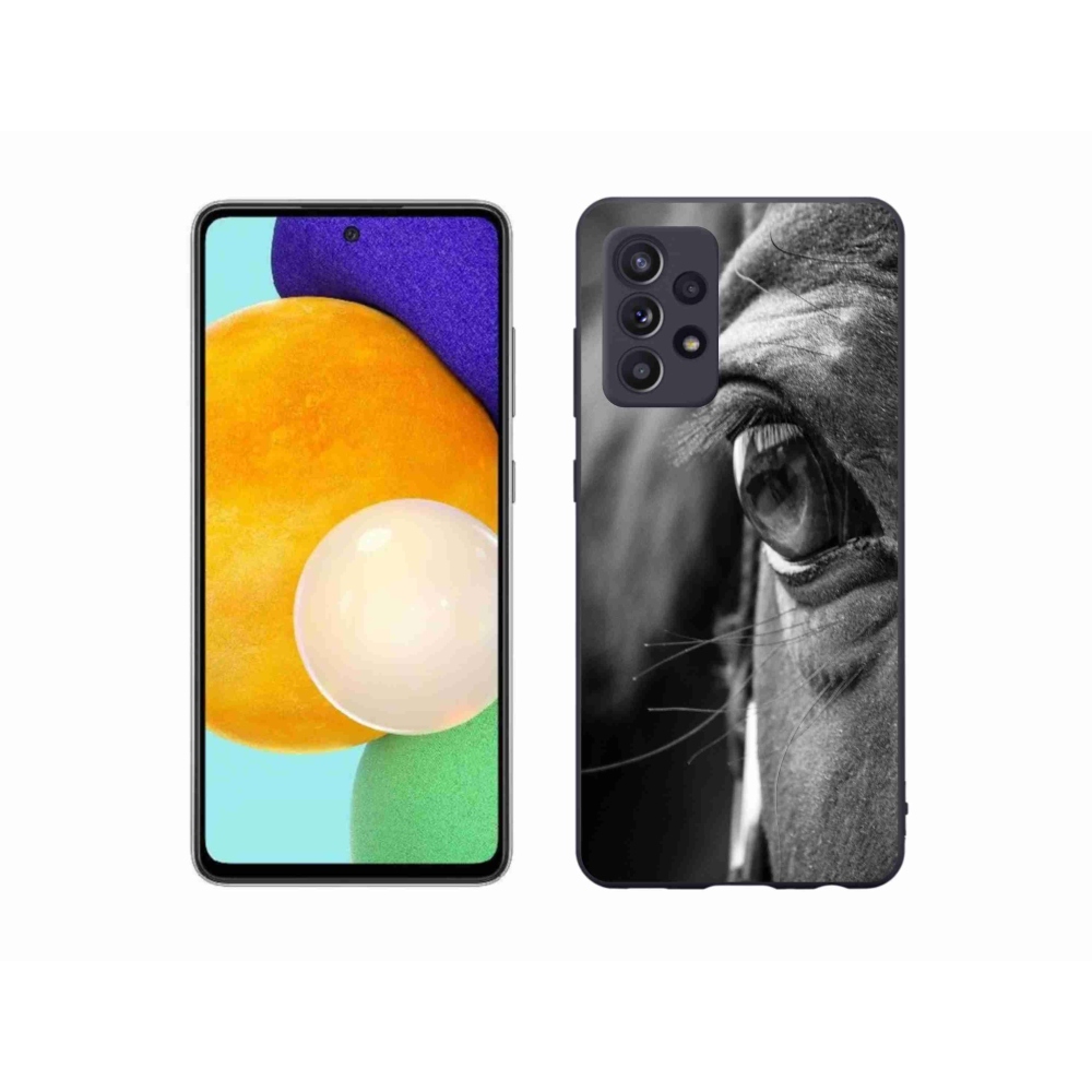 Gélový kryt mmCase na Samsung Galaxy A52/52 5G - konský pohľad