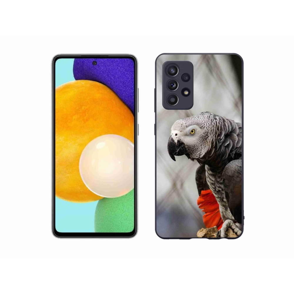 Gélový kryt mmCase na Samsung Galaxy A52/52 5G - papagáj žako 3