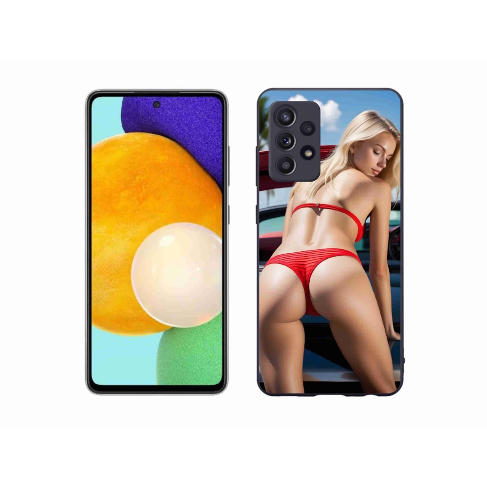 Gélový kryt mmCase Samsung Galaxy A52/52 5G - sexy žena 2