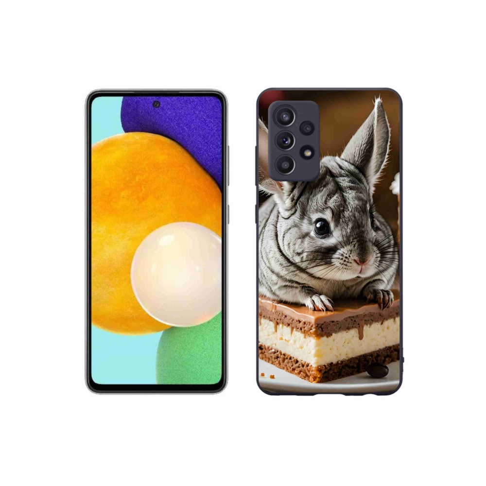 Gélový kryt mmCase na Samsung Galaxy A52/A52 5G - činčila