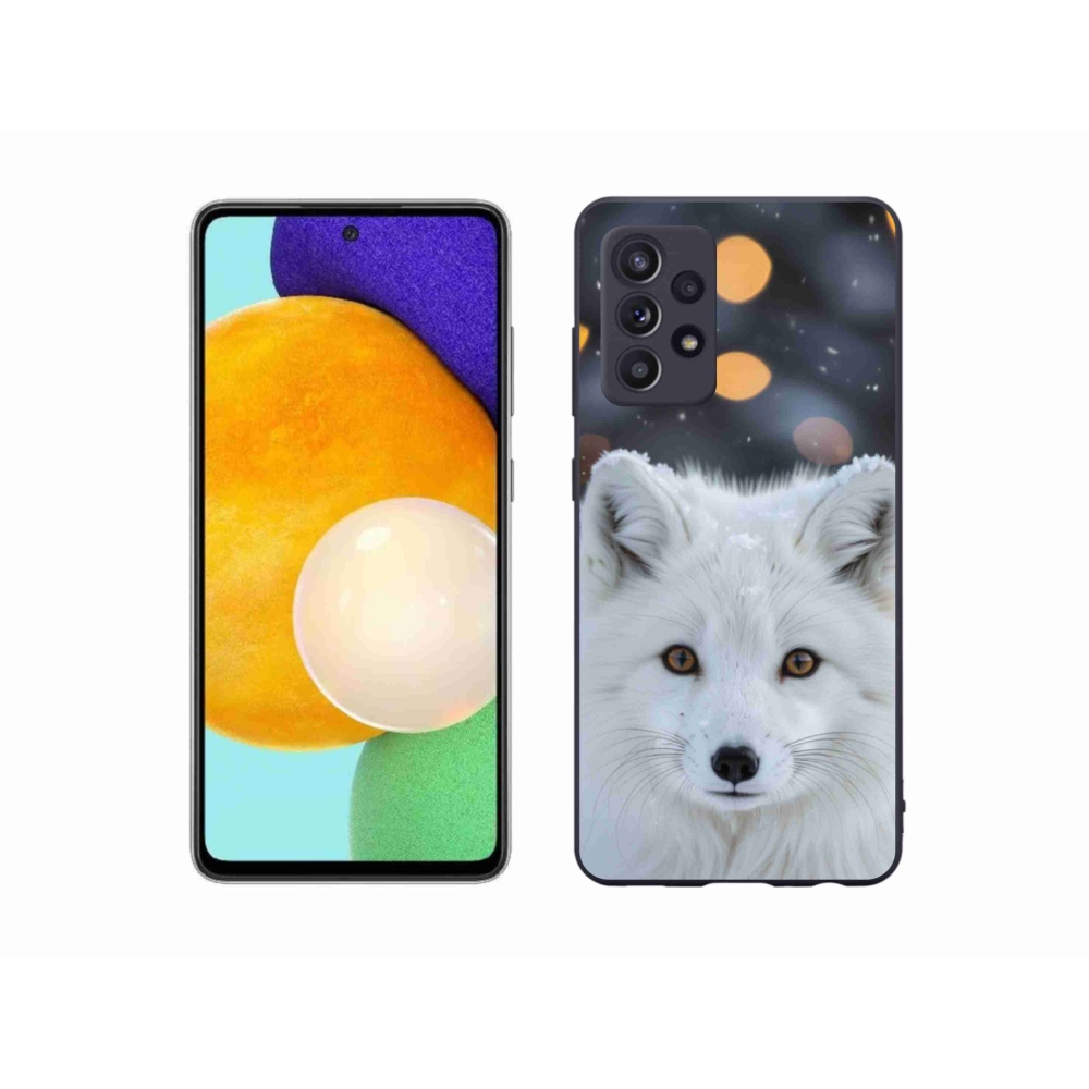Gélový kryt mmCase na Samsung Galaxy A52/A52 5G - líška polárna