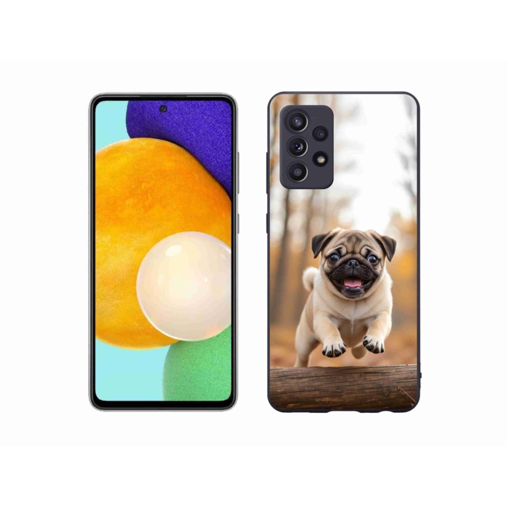 Gélový kryt mmCase na Samsung Galaxy A52/A52 5G - mops 2