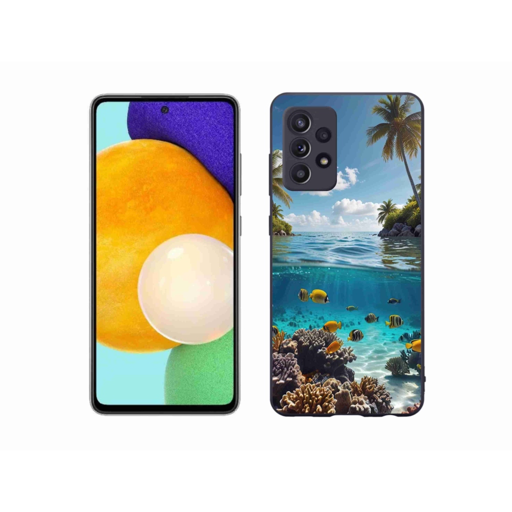 Gélový kryt mmCase na Samsung Galaxy A52/A52 5G - morský svet 4