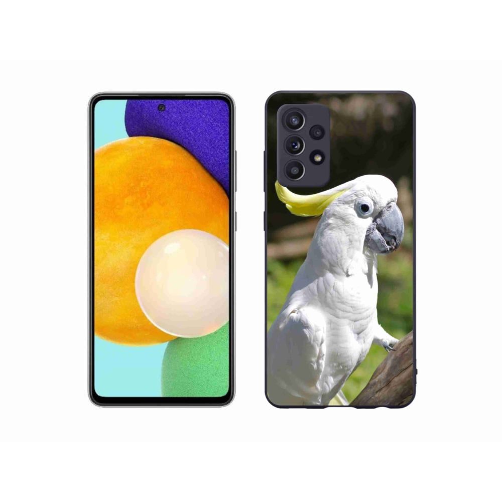 Gélový kryt mmCase na Samsung Galaxy A52/A52 5G - papagáj kakadu 2