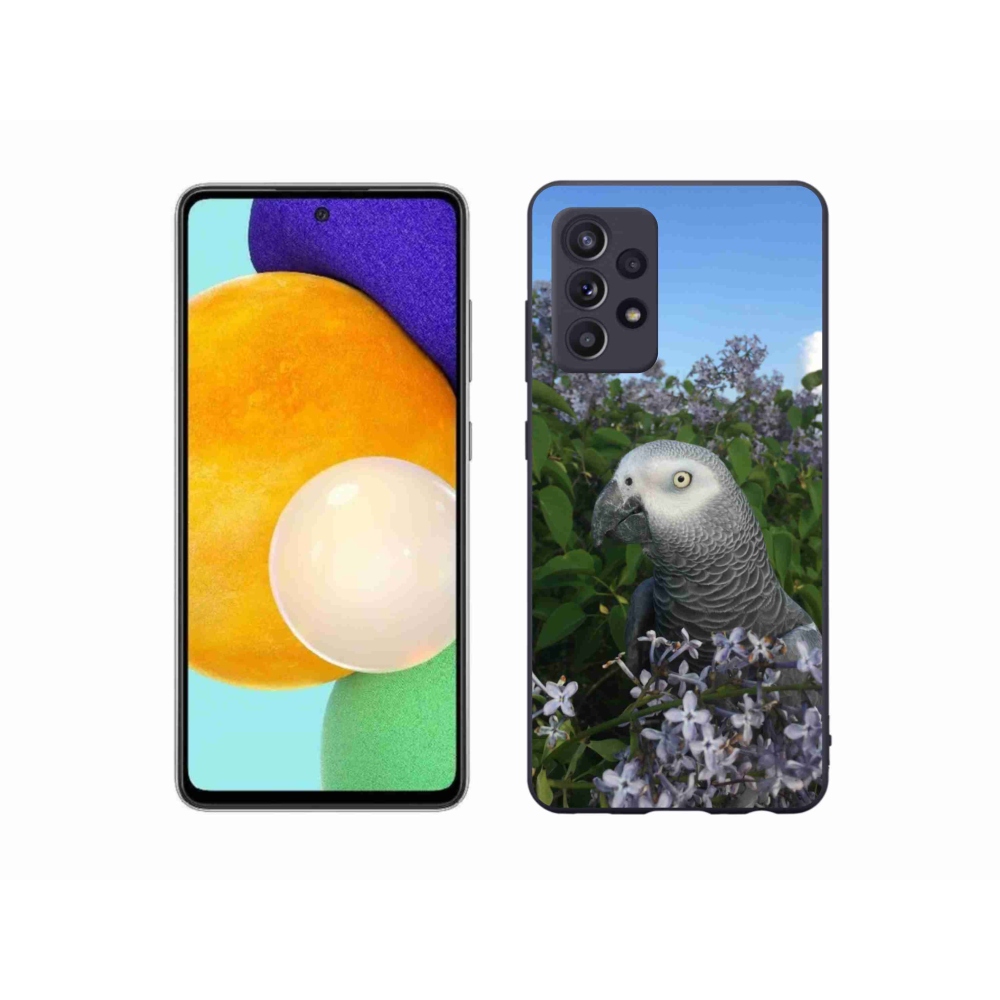 Gélový kryt mmCase na Samsung Galaxy A52/A52 5G - papagáj žako