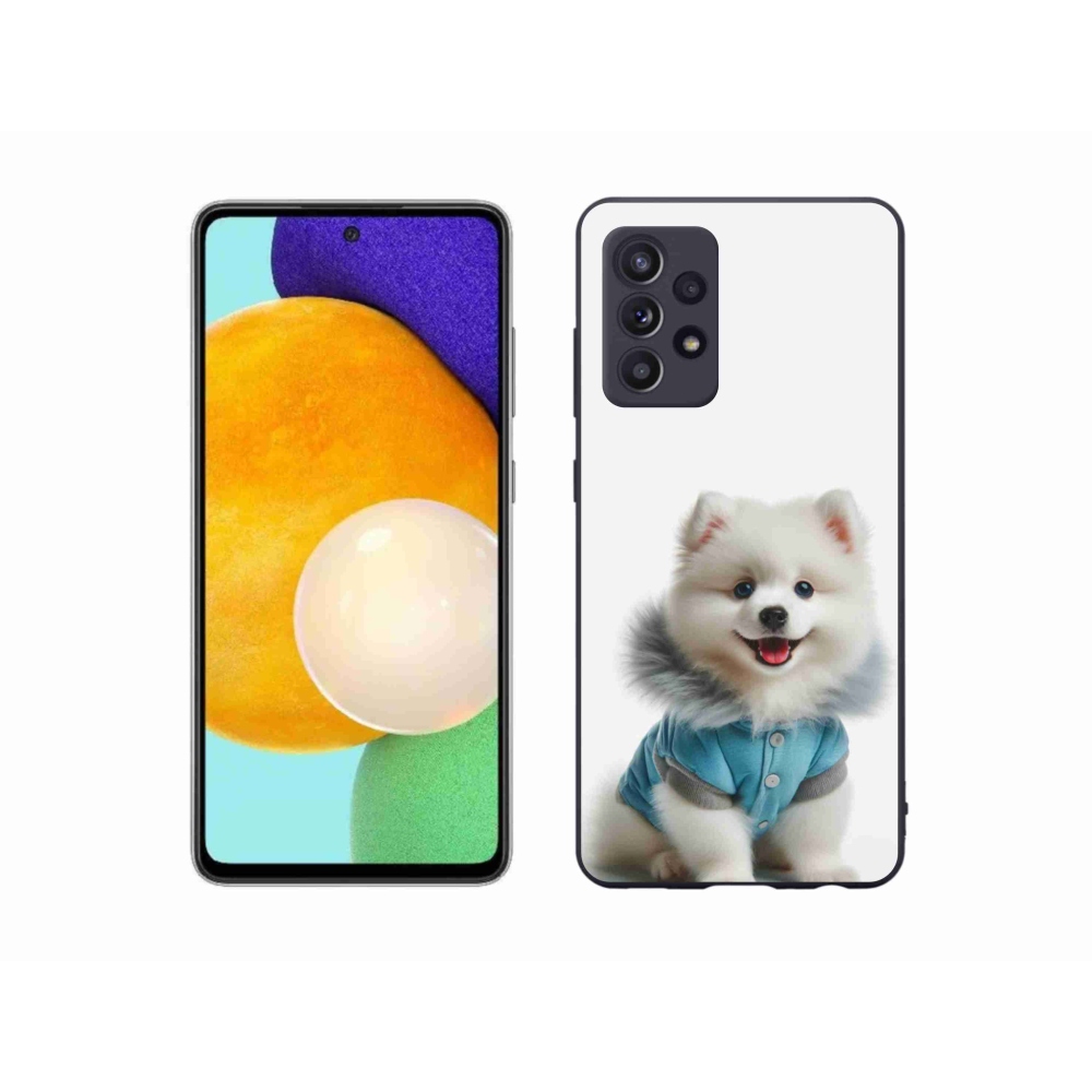 Gélový kryt mmCase na Samsung Galaxy A52/A52 5G - pomeranian