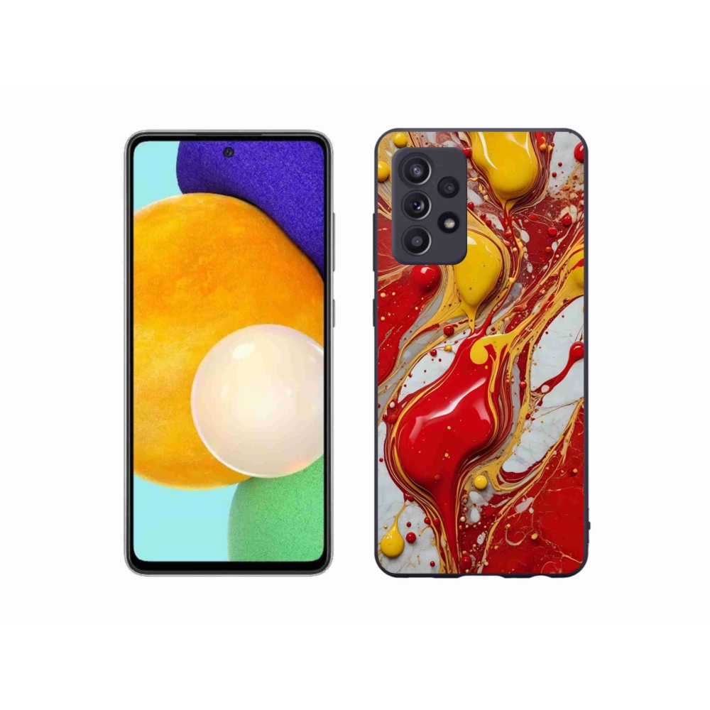 Gélový kryt mmCase na Samsung Galaxy A52s 5G - abstraktný motív 42