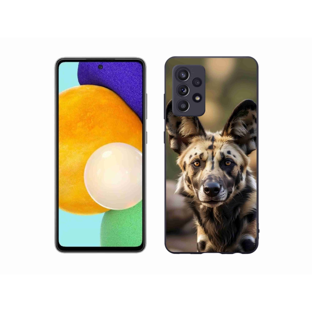 Gélový kryt mmCase Samsung Galaxy A52s 5G - africký divoký pes