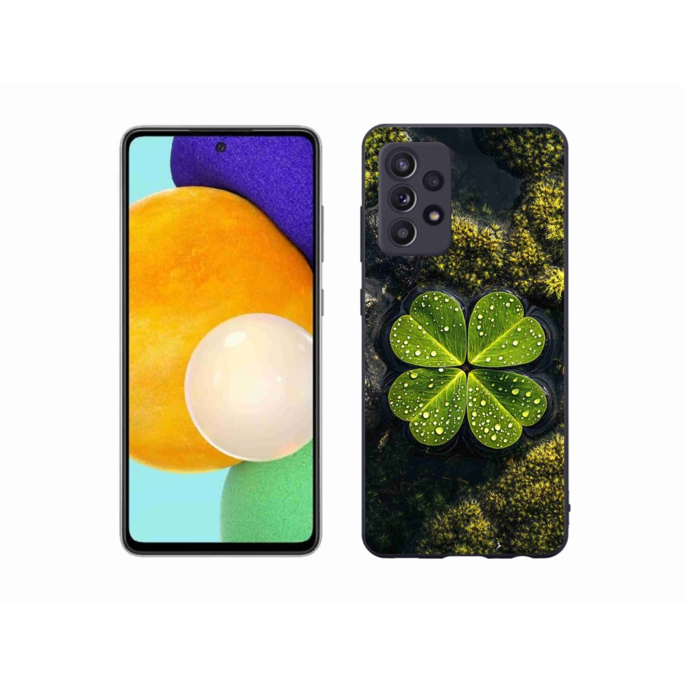 Gélový kryt mmCase na Samsung Galaxy A52s 5G - štvorlístok