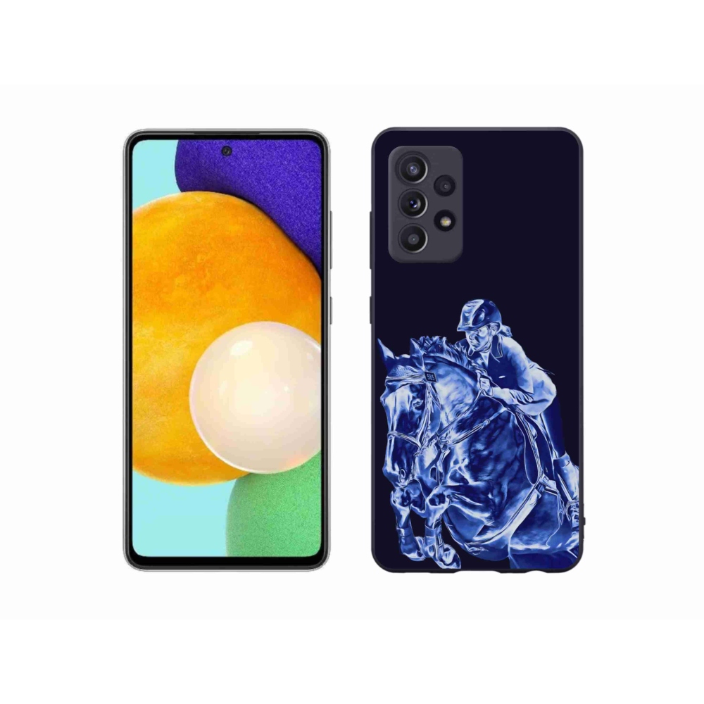 Gélový kryt mmCase na Samsung Galaxy A52s 5G - dostihový kôň