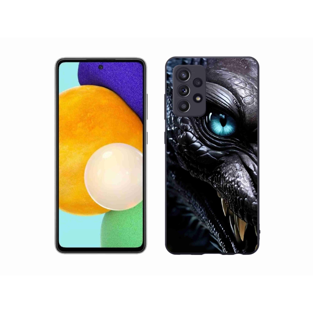 Gélový kryt mmCase na Samsung Galaxy A52s 5G - dračí pohľad