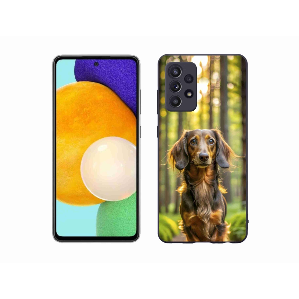 Gélový kryt mmCase na Samsung Galaxy A52s 5G - jazvečík 4