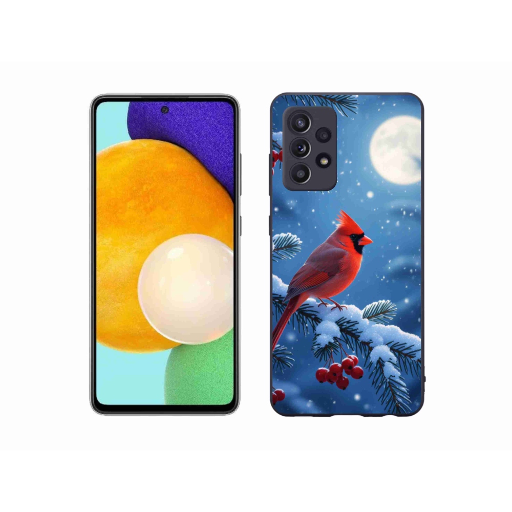 Gélový kryt mmCase na Samsung Galaxy A52s 5G - kardinál červený