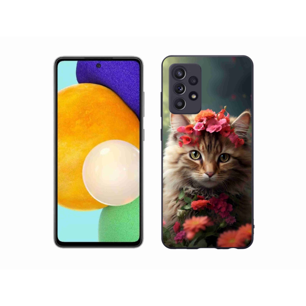 Gélový kryt mmCase na Samsung Galaxy A52s 5G - mačacie princezná