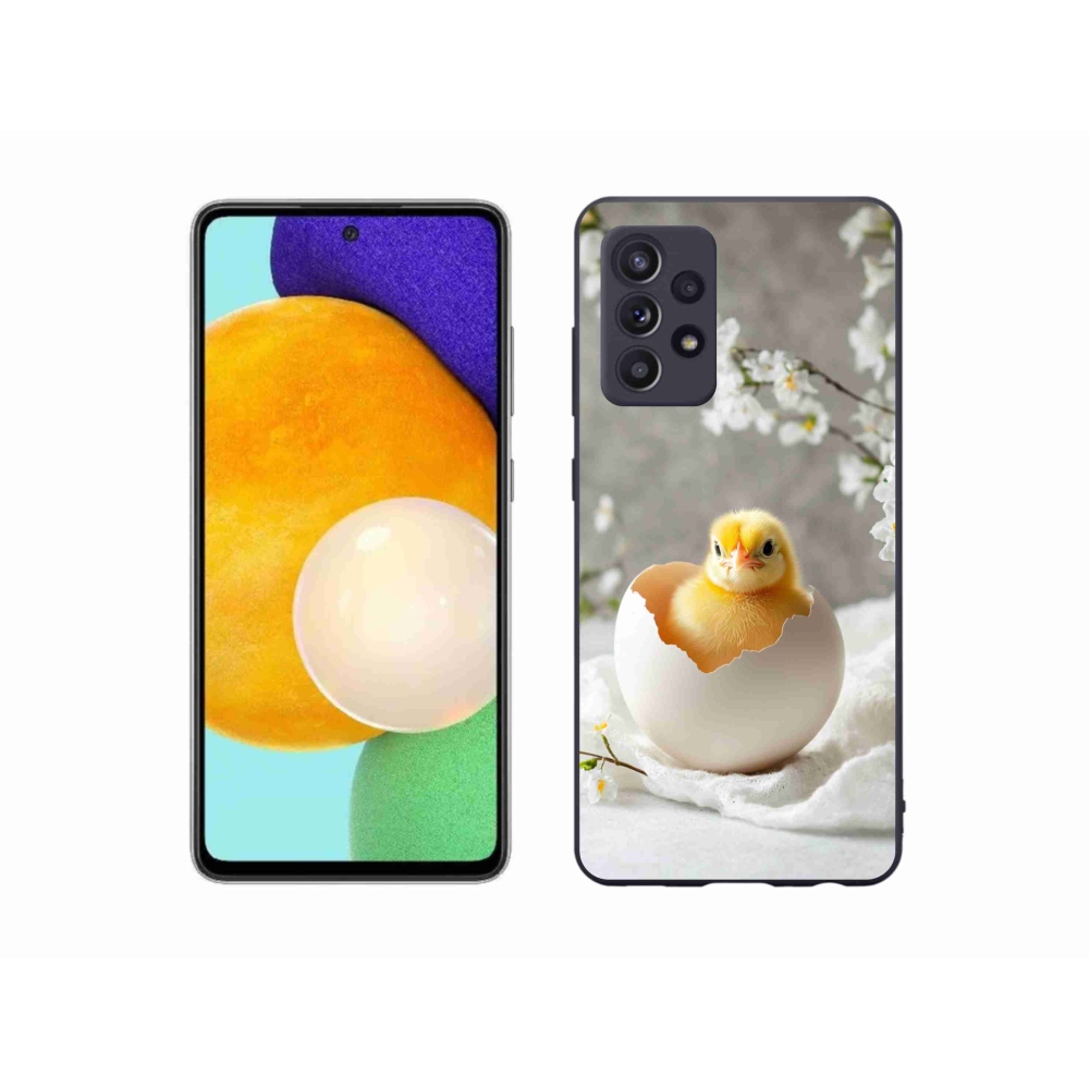 Gélový kryt mmCase na Samsung Galaxy A52s 5G - kuriatko