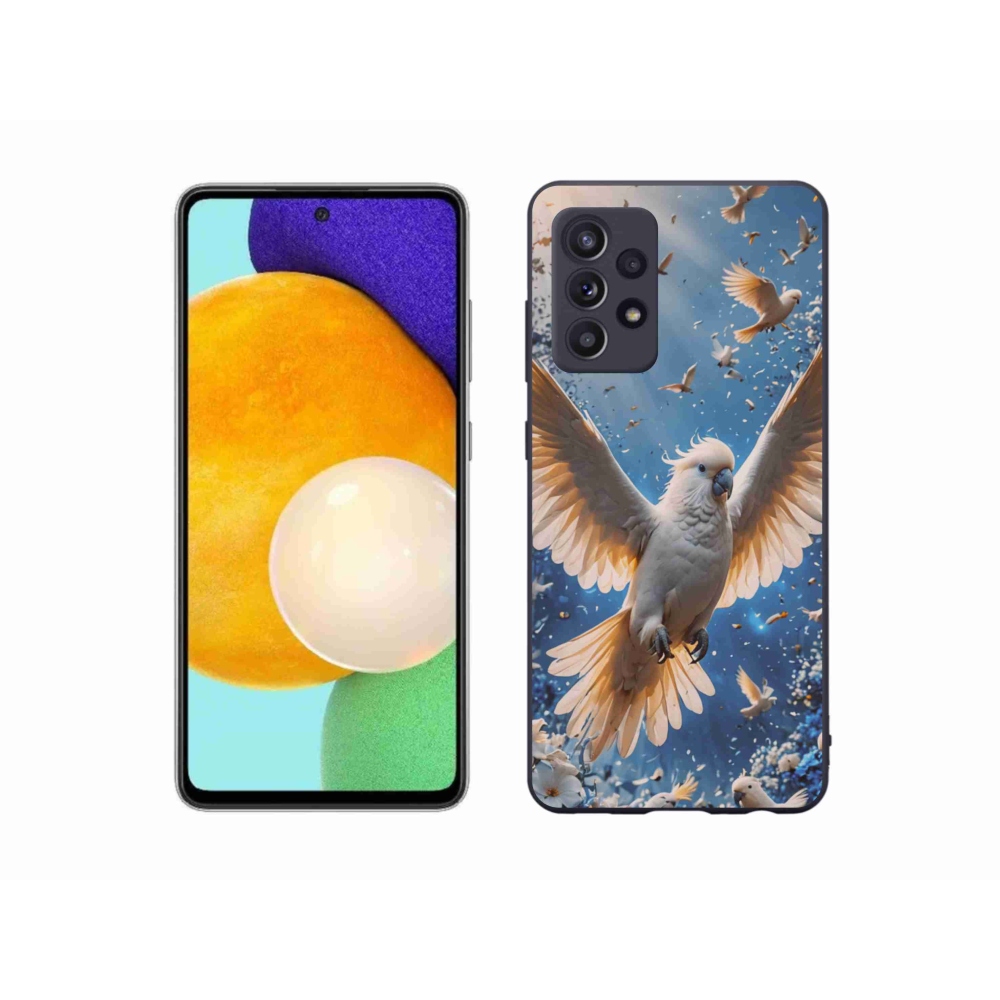 Gélový kryt mmCase na Samsung Galaxy A52s 5G - papagáj kakadu