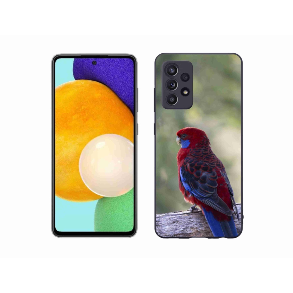 Gélový kryt mmCase na Samsung Galaxy A52s 5G - papagáj rosela