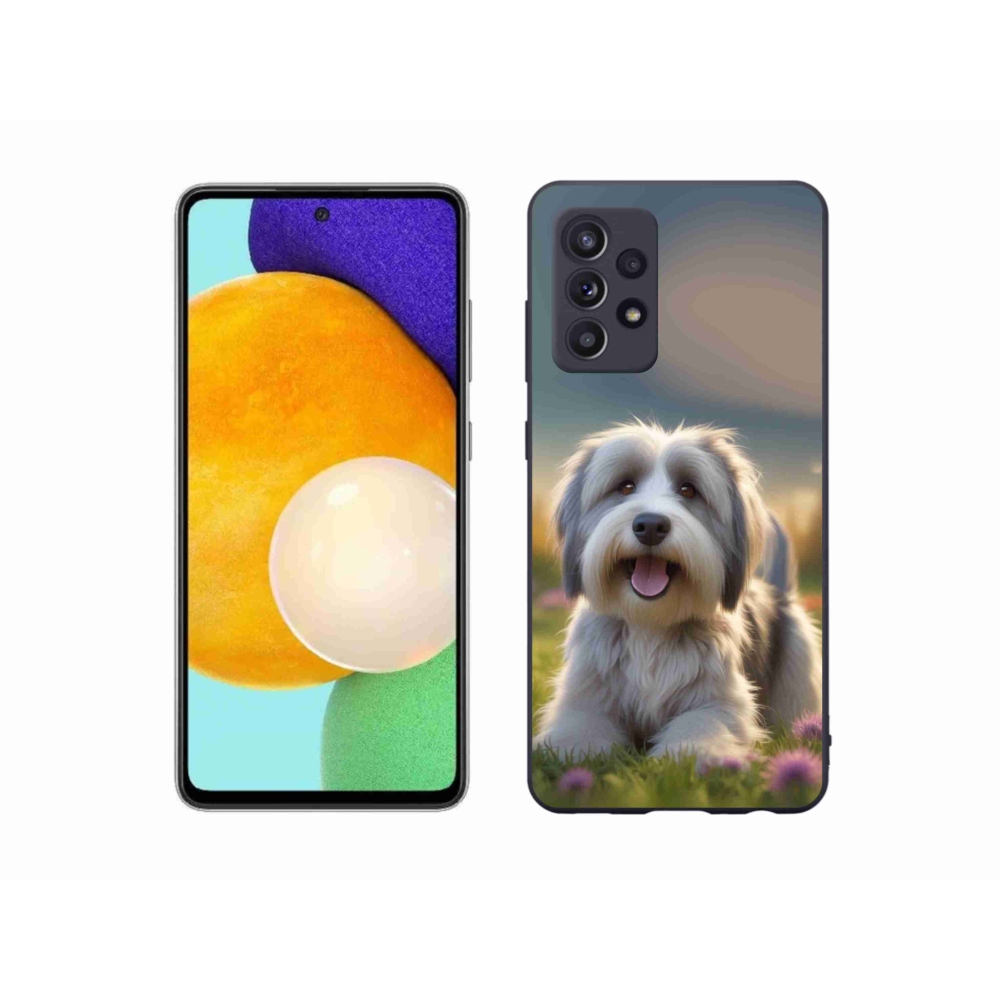 Gélový kryt mmCase na Samsung Galaxy A52s 5G - roztomilý havanský psík