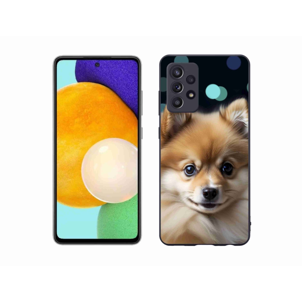 Gélový kryt mmCase na Samsung Galaxy A52s 5G - roztomilý pomeranian