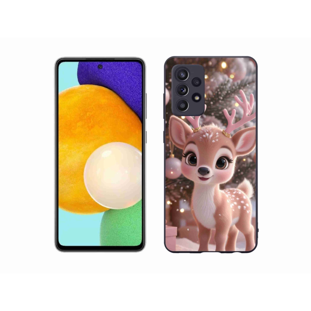 Gélový kryt mmCase na Samsung Galaxy A52s 5G - roztomilý sob