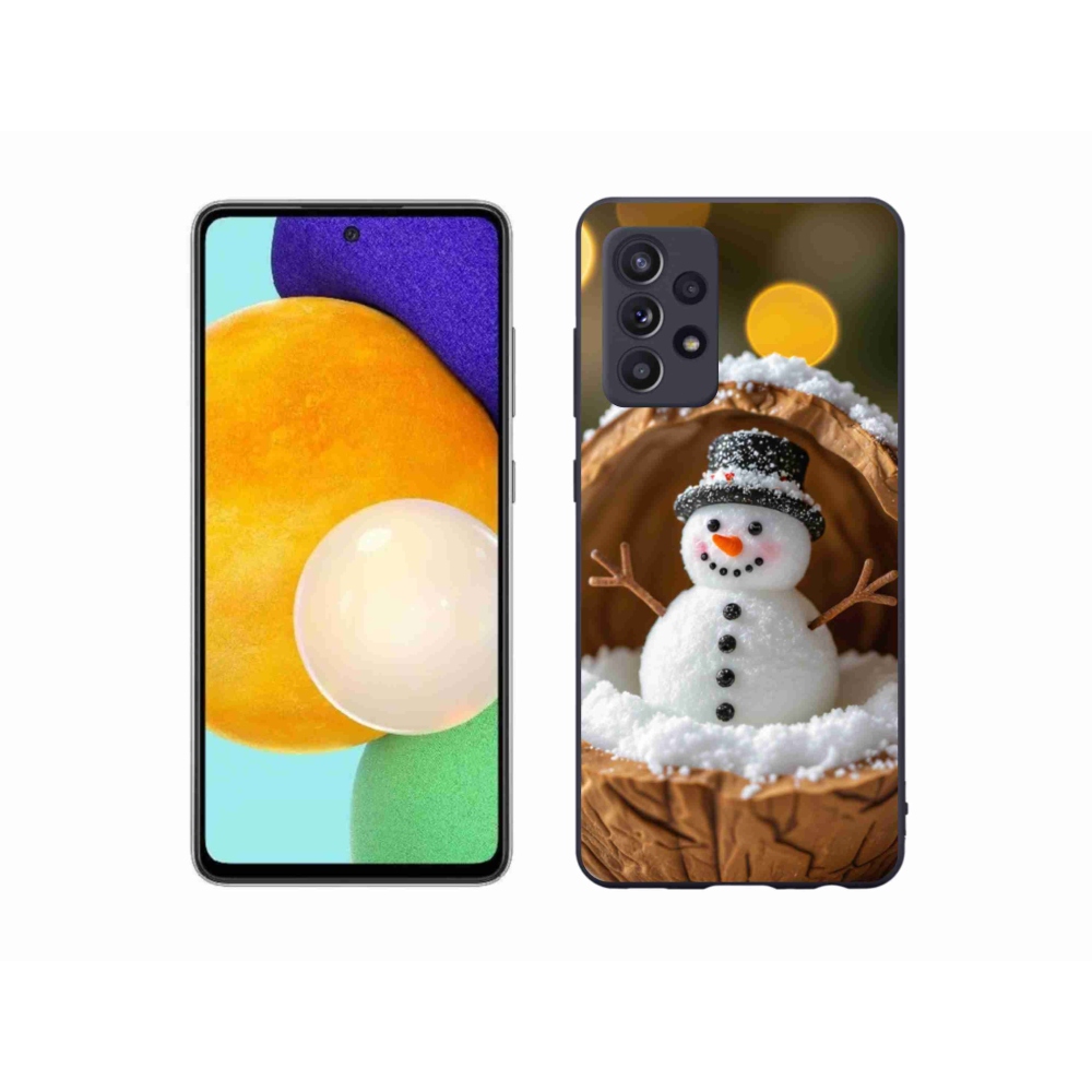 Gélový kryt mmCase na Samsung Galaxy A52s 5G - snehuliak 4