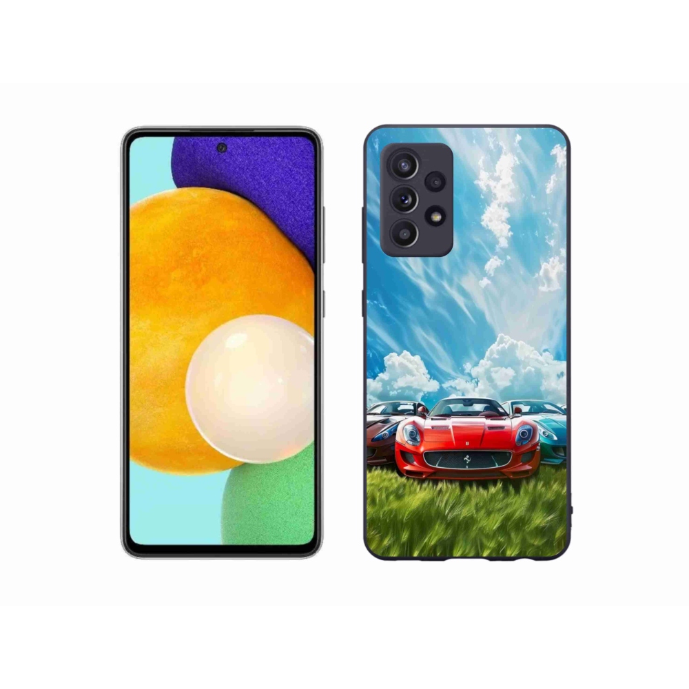 Gélový kryt mmCase na Samsung Galaxy A52s 5G - športové vozidlá