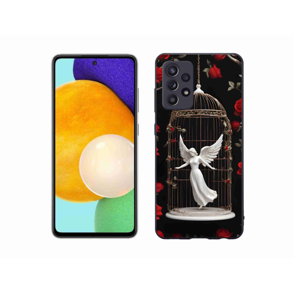 Gélový kryt mmCase na Samsung Galaxy A52s 5G - uväznený anjel