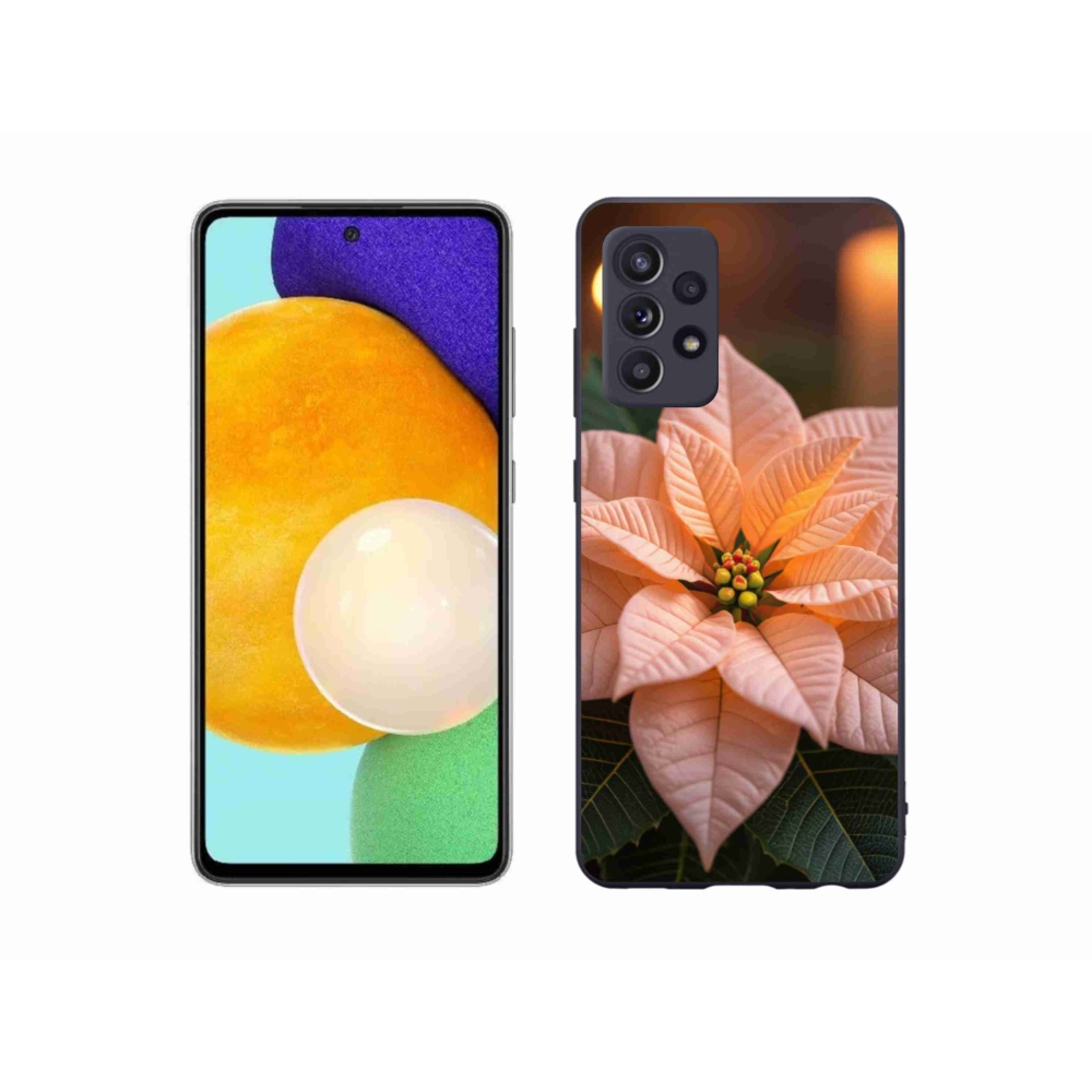 Gélový kryt mmCase na Samsung Galaxy A52s 5G - vianočná hviezda