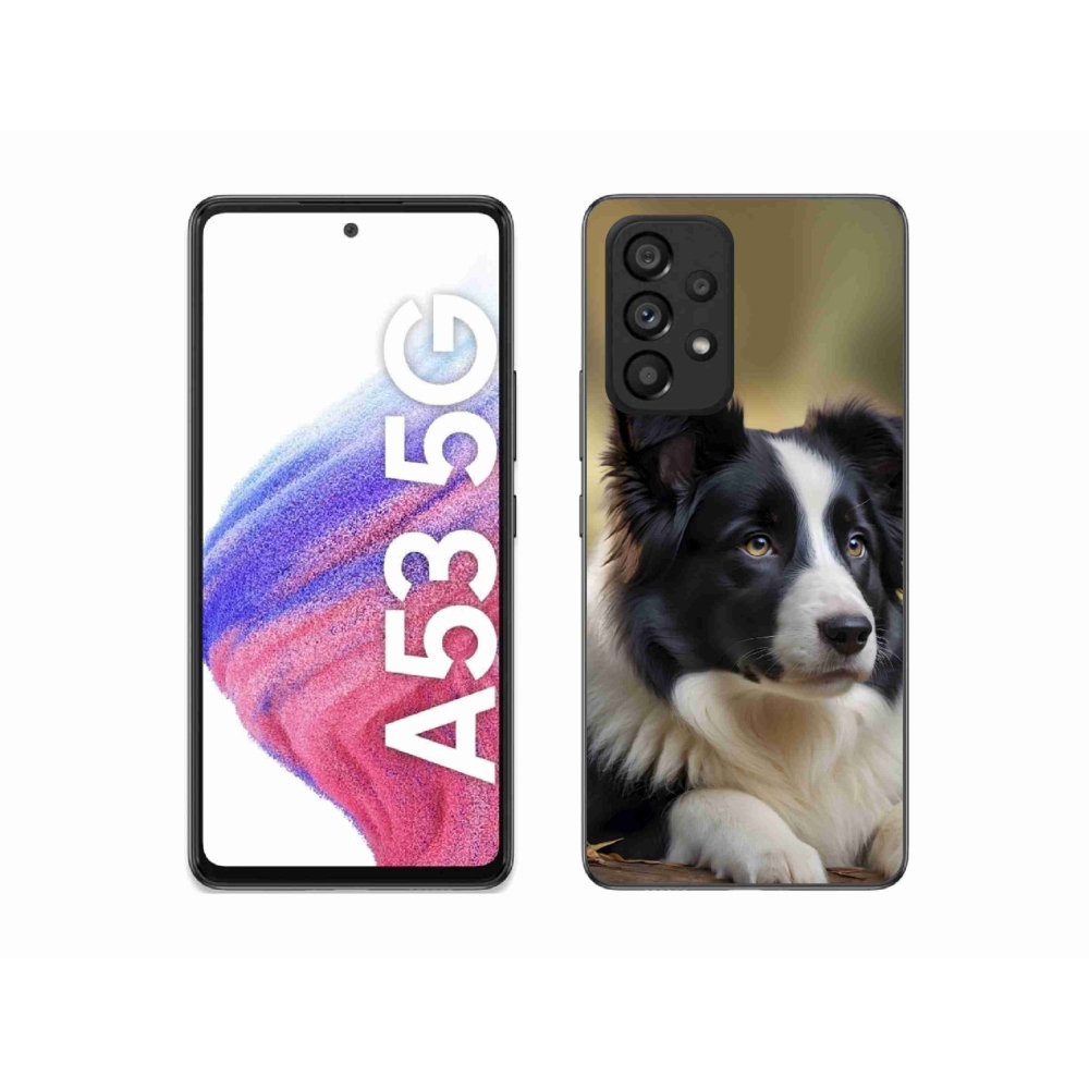 Gélový kryt mmCase na Samsung Galaxy A53 5G - border kólia 2