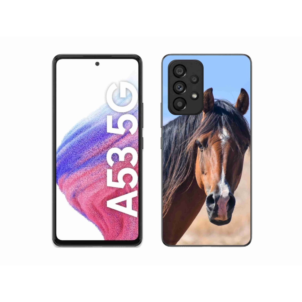 Gélový kryt mmCase na Samsung Galaxy A53 5G - pokojný kôň