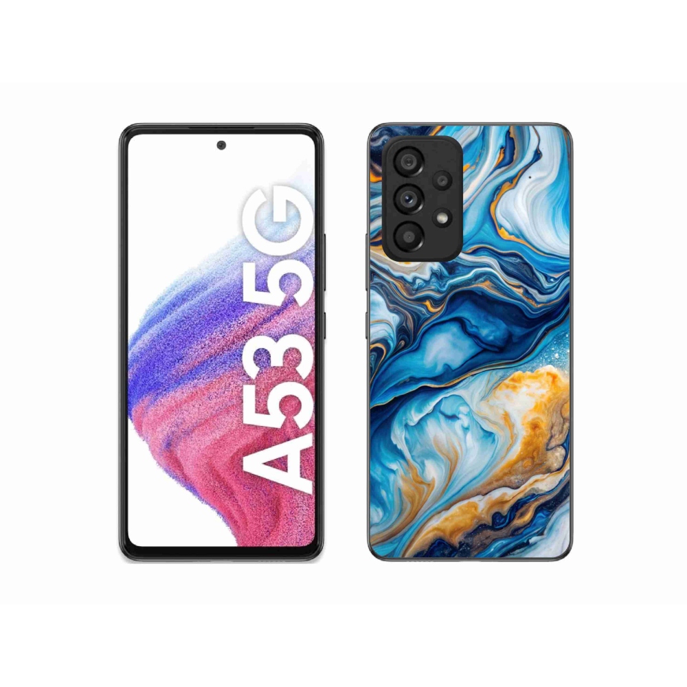 Gélový kryt mmCase na Samsung Galaxy A53 - abstraktný motív 34