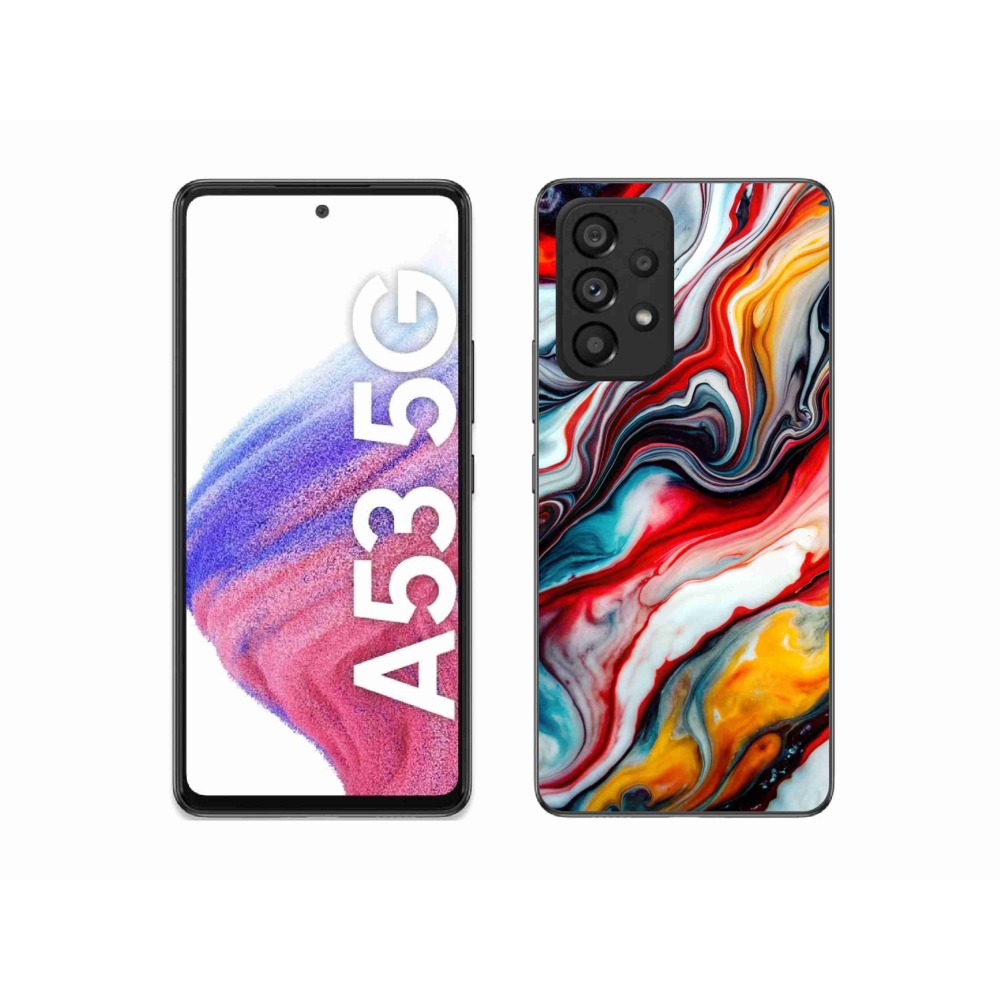 Gélový kryt mmCase na Samsung Galaxy A53 - abstraktný motív 35