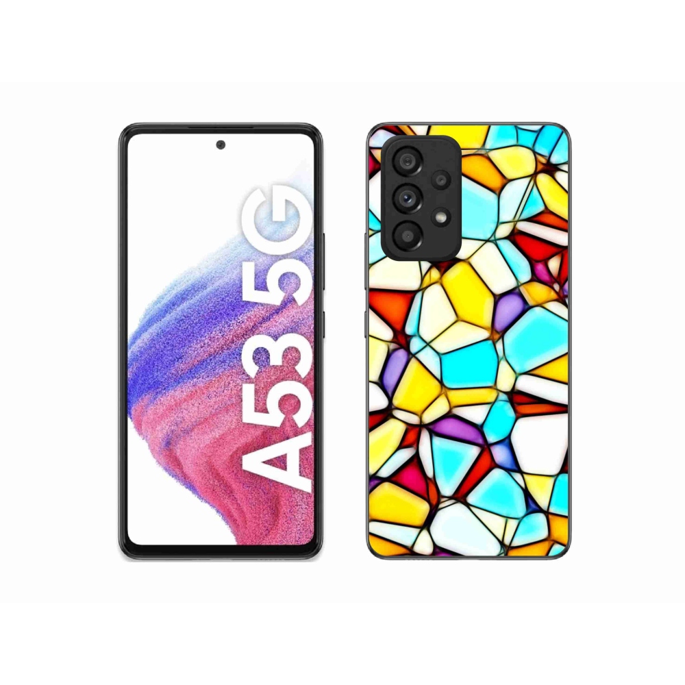 Gélový kryt mmCase na Samsung Galaxy A53 - abstraktný motív 40