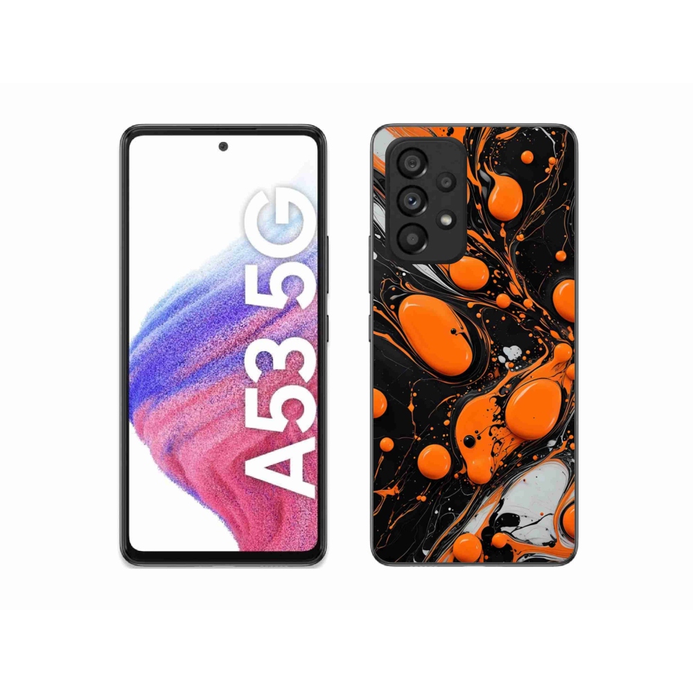 Gélový kryt mmCase na Samsung Galaxy A53 - abstraktný motív 41