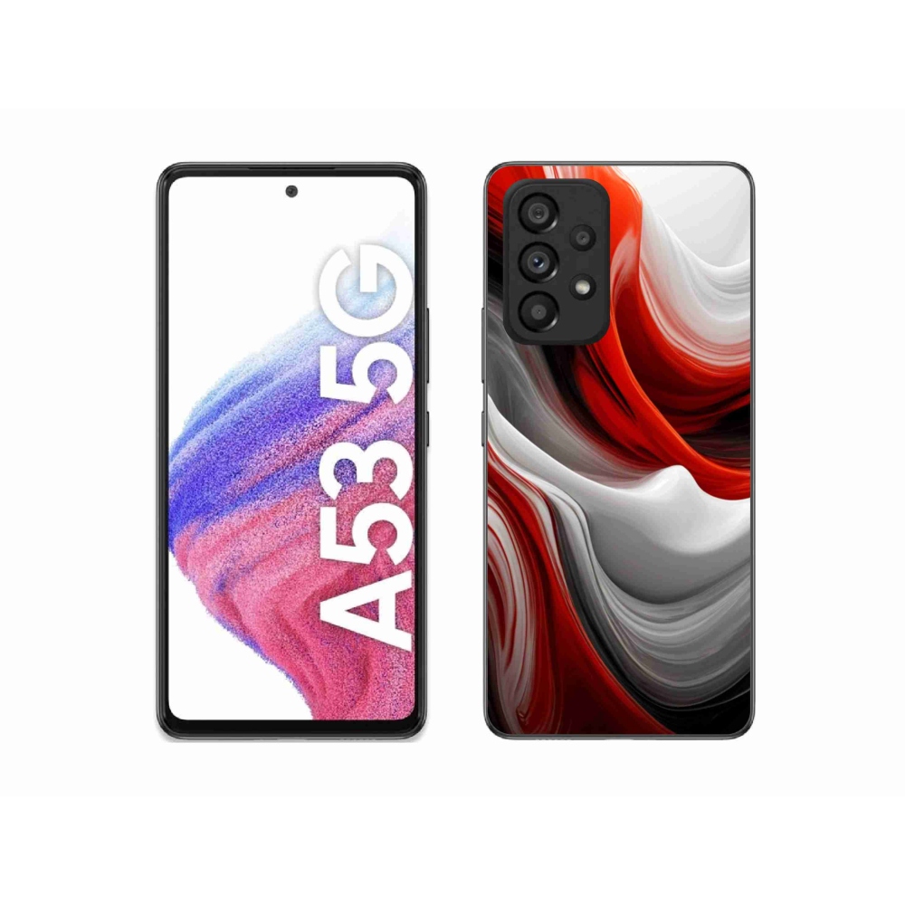 Gélový kryt mmCase na Samsung Galaxy A53 - abstraktný motív 47