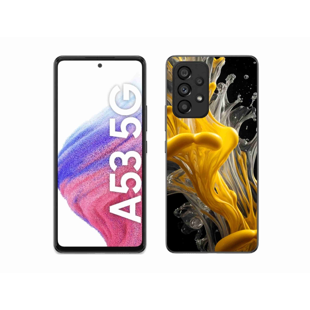 Gélový kryt mmCase na Samsung Galaxy A53 - abstraktný motív 48