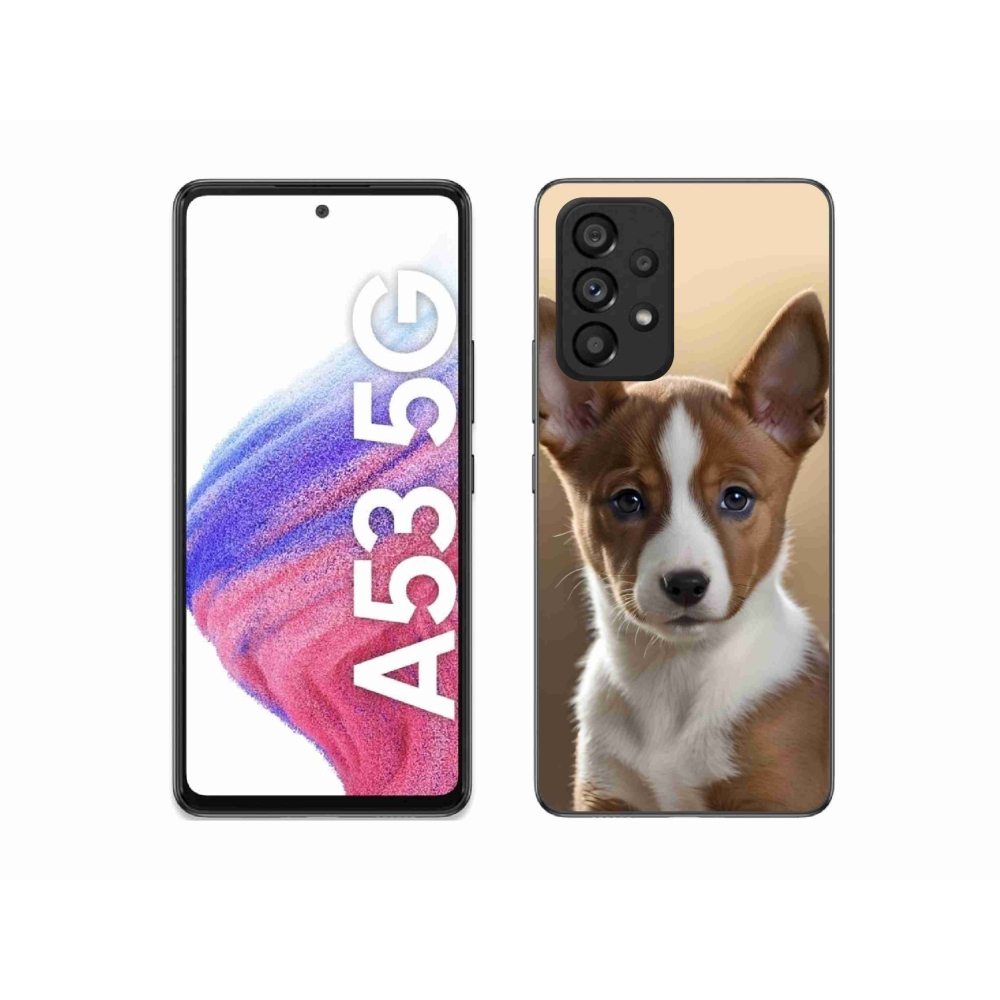 Gélový kryt mmCase na Samsung Galaxy A53 - basenji