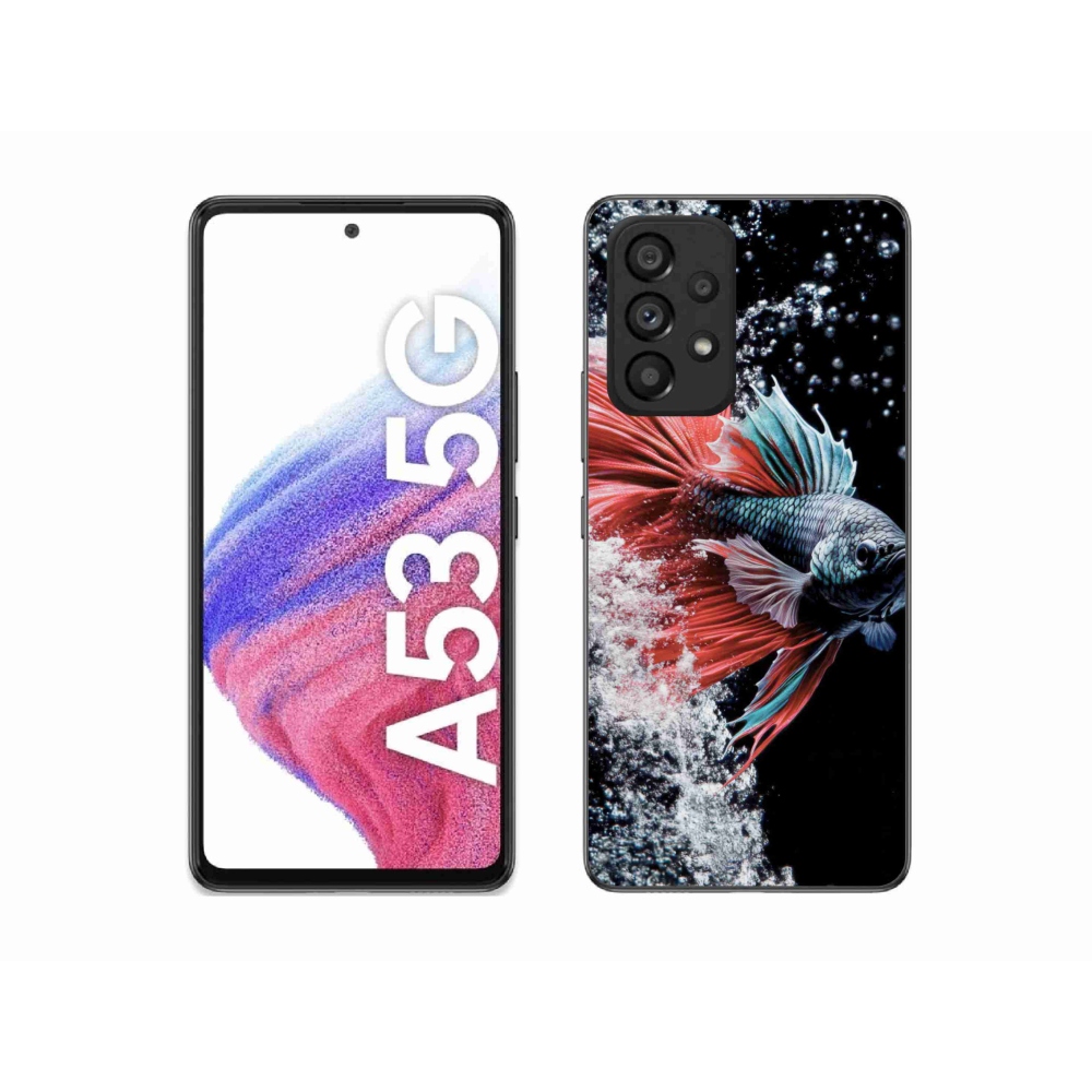 Gélový kryt mmCase na Samsung Galaxy A53 - bojovníčka pestrá