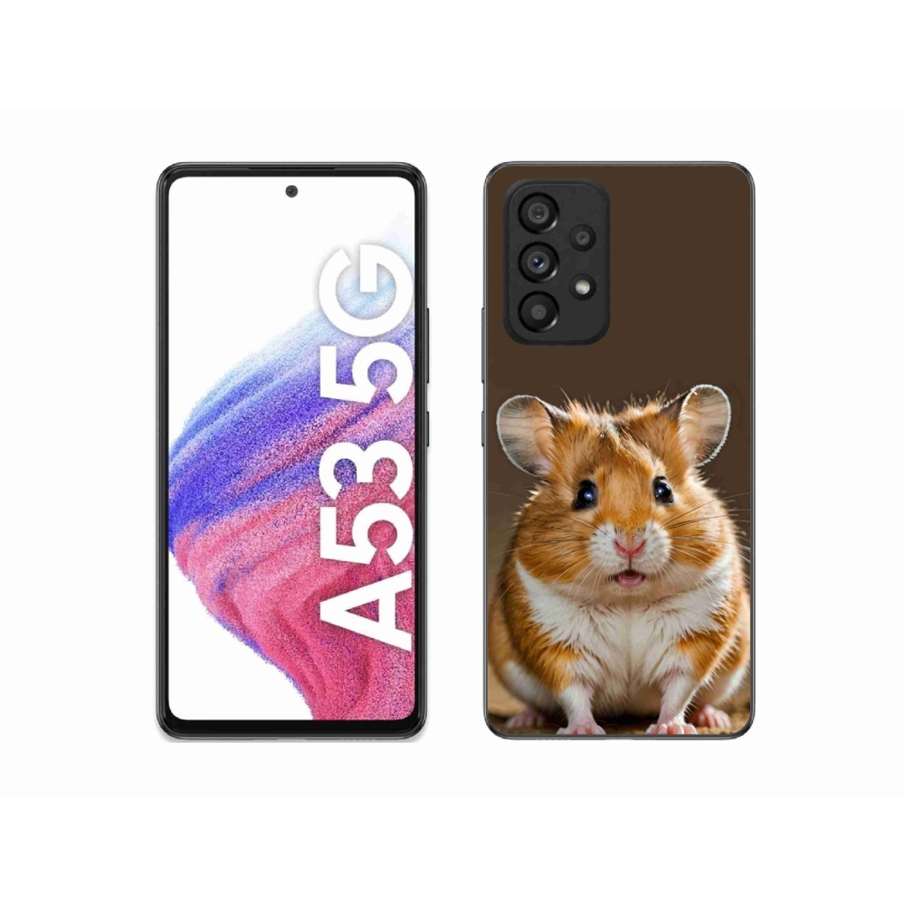 Gélový kryt mmCase na Samsung Galaxy A53 - škrečok