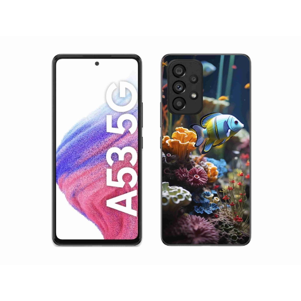 Gélový kryt mmCase na Samsung Galaxy A53 - morský svet 5