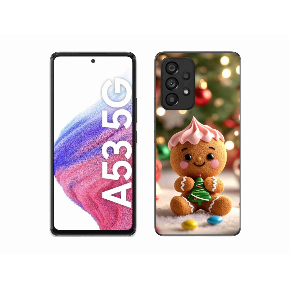 Gélový kryt mmCase na Samsung Galaxy A53 - perníček