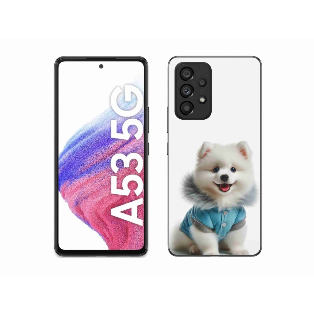 Gélový kryt mmCase na Samsung Galaxy A53 - pomeranian