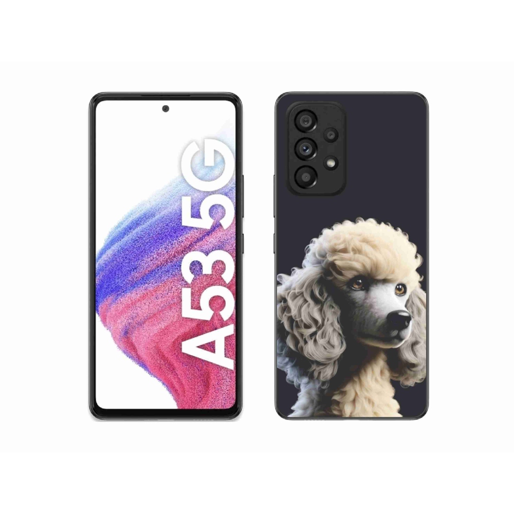 Gélový kryt mmCase na Samsung Galaxy A53 - pudel