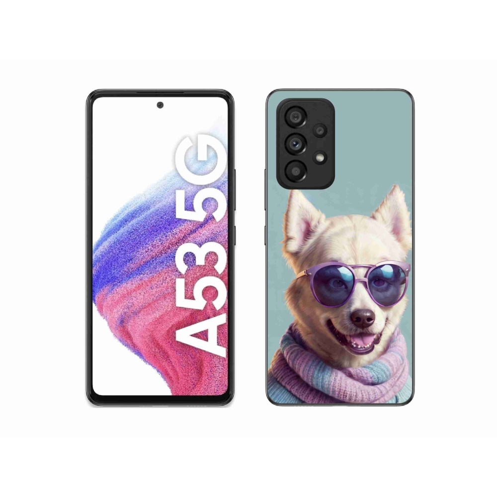 Gélový kryt mmCase na Samsung Galaxy A53 - štýlový nemecký špic