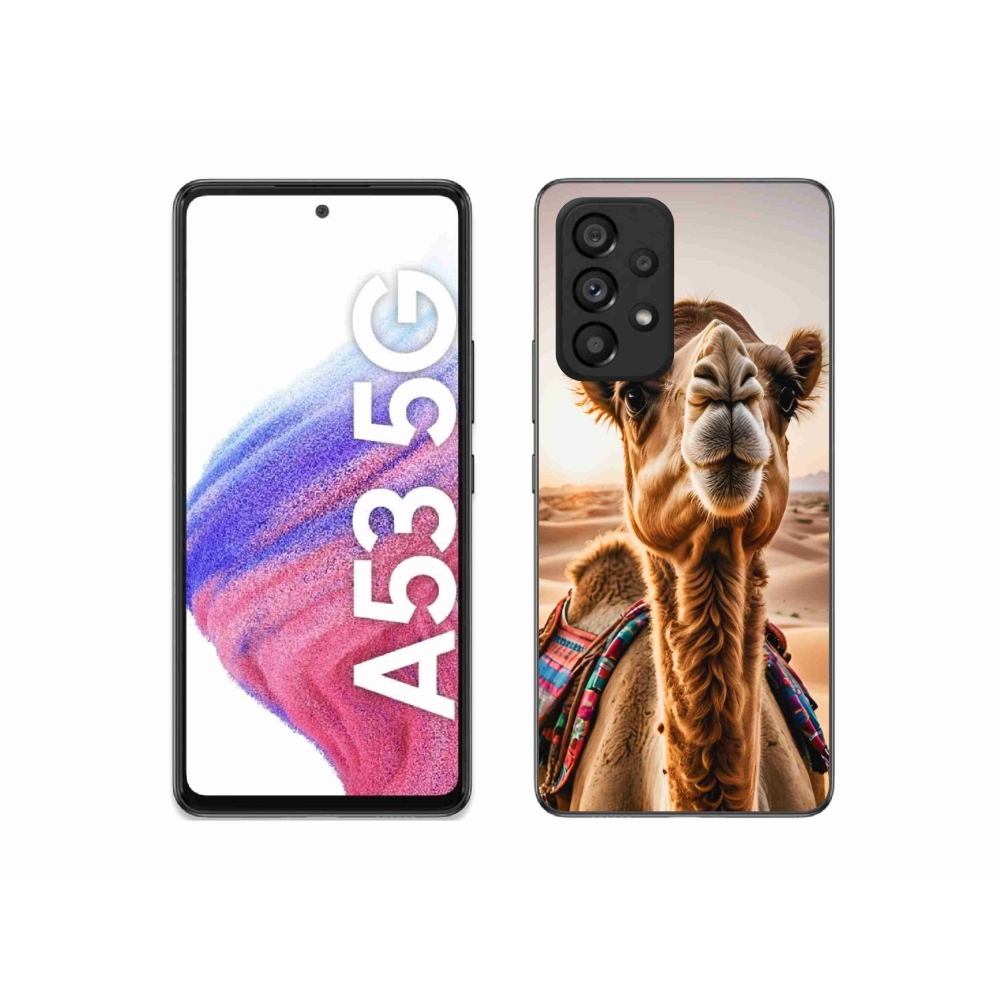 Gélový kryt mmCase na Samsung Galaxy A53 - ťava