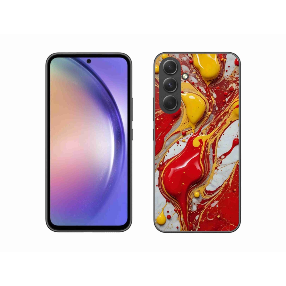 Gélový kryt mmCase na Samsung Galaxy A54 5G - abstraktný motív 42