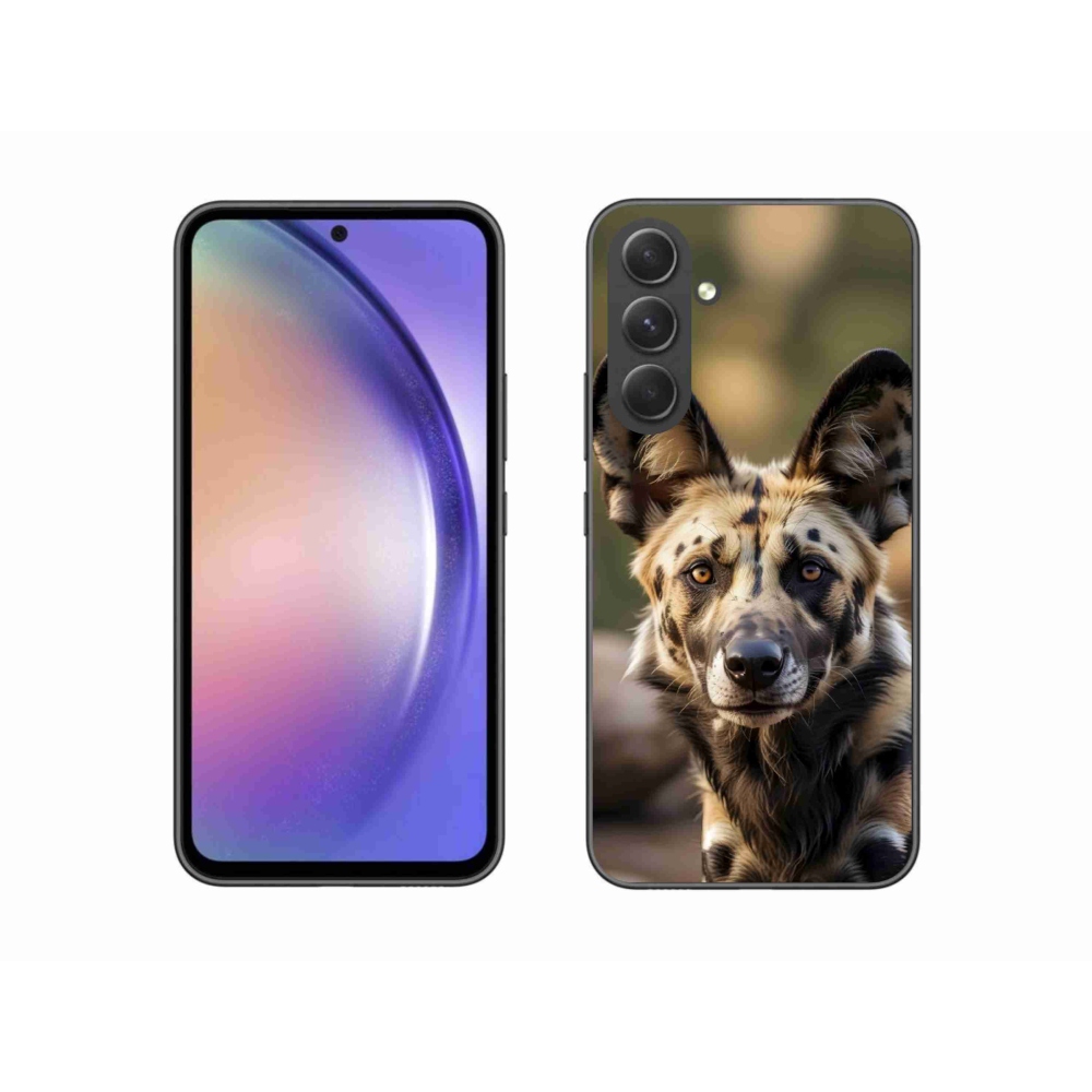 Gélový kryt mmCase Samsung Galaxy A54 5G - africký divoký pes