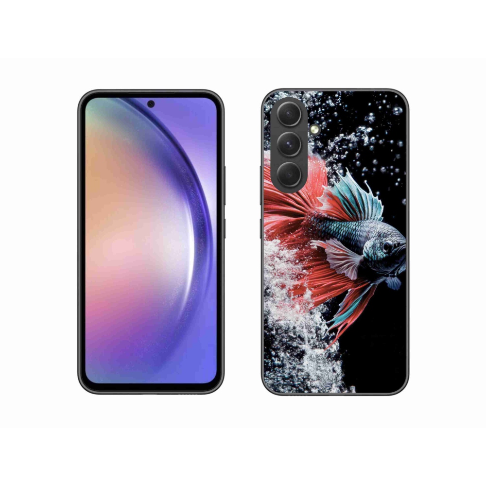 Gélový kryt mmCase na Samsung Galaxy A54 5G - bojovníčka pestrá